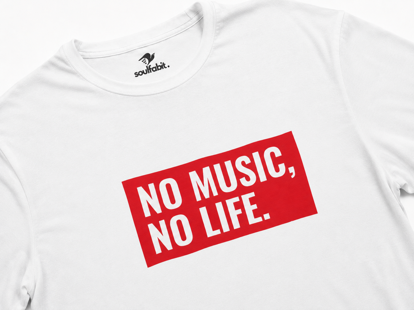 No Music No Life- Printed TShirt for men and women