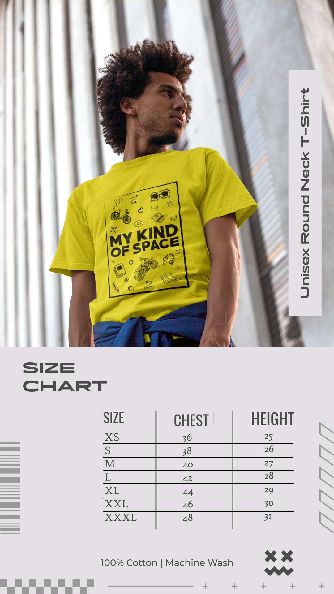 ATTACHED EMOTION - Cotton TShirt for men and women