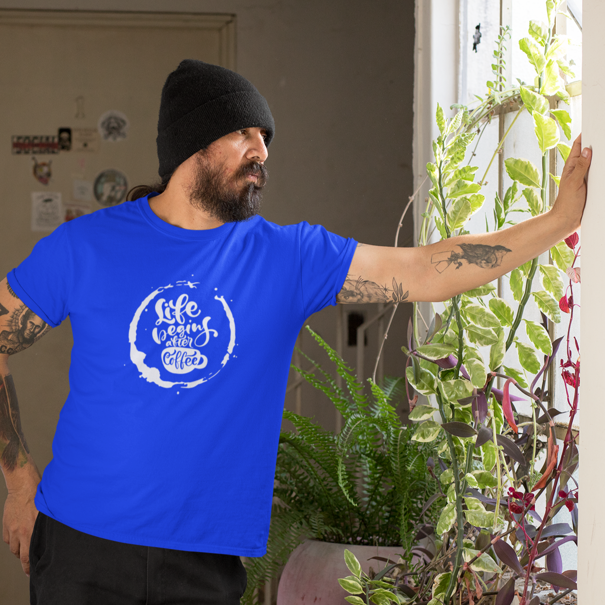 Coffee Lovers Tshirt for men
