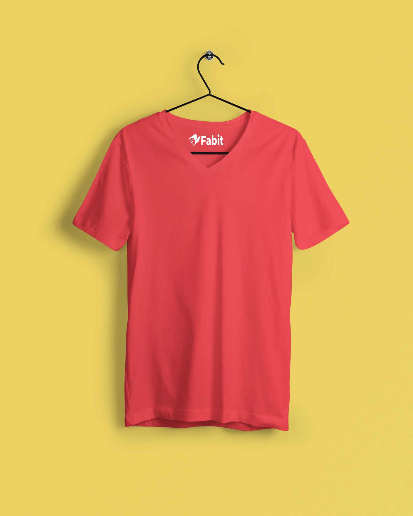 V-Neck T-shirt - Red