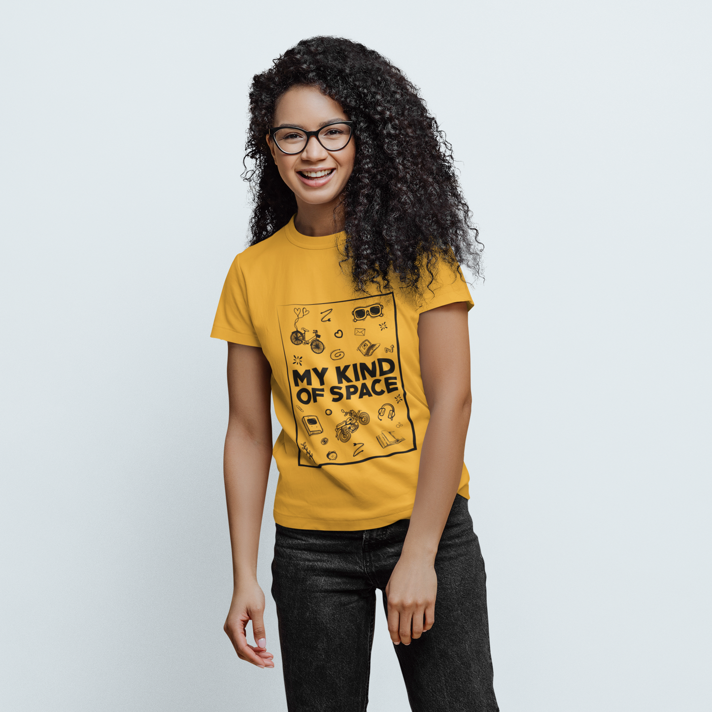 MY KIND OF SPACE - Cotton TShirt for men and women