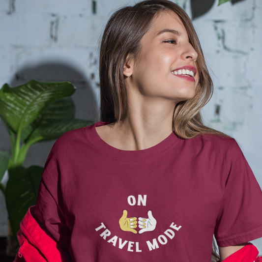 travel mode on Riders Tshirt