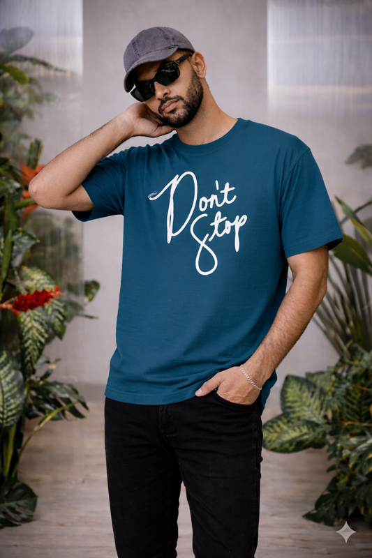 Don't stop oversized T shirt