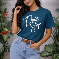 Don't stop oversized T shirt