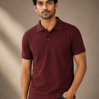 Polo T-shirt - Maroon