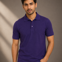 Polo T-shirt - Purple