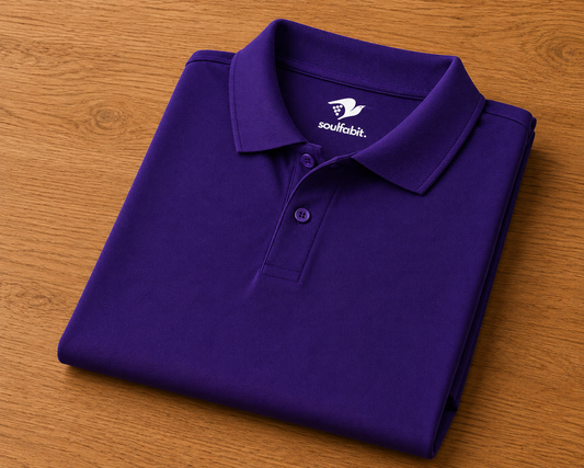 Polo T-shirt - Purple