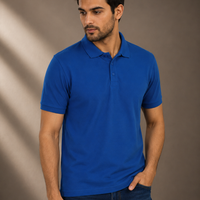 Polo T-shirt - Royal blue