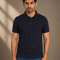 Polo T-shirt - Navy blue