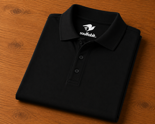 Polo T-shirt - Black