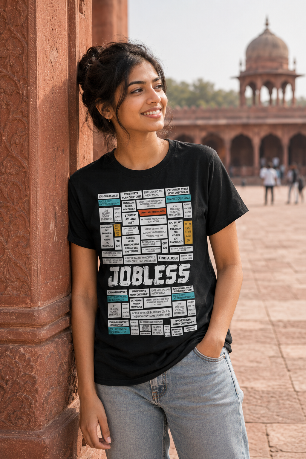 JOBLESS - Malayalam Dialogue T shirt