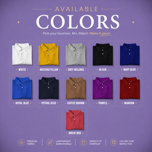 Polo T Shirt combo (Pack of 2)