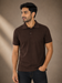 Polo T-shirt - Coffee brown