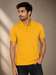 Polo T-shirt - Mustard Yellow