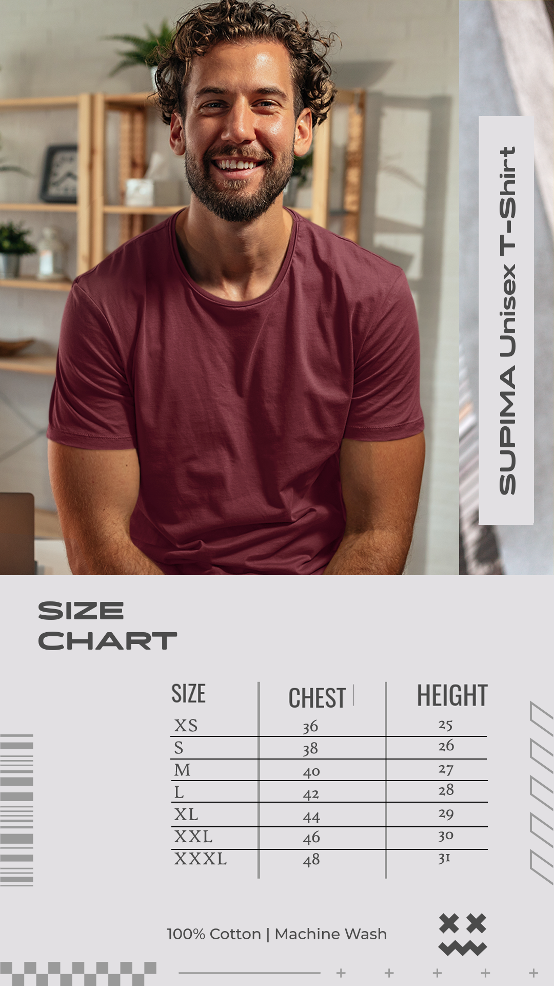 Supima premium plain navy blue TShirt