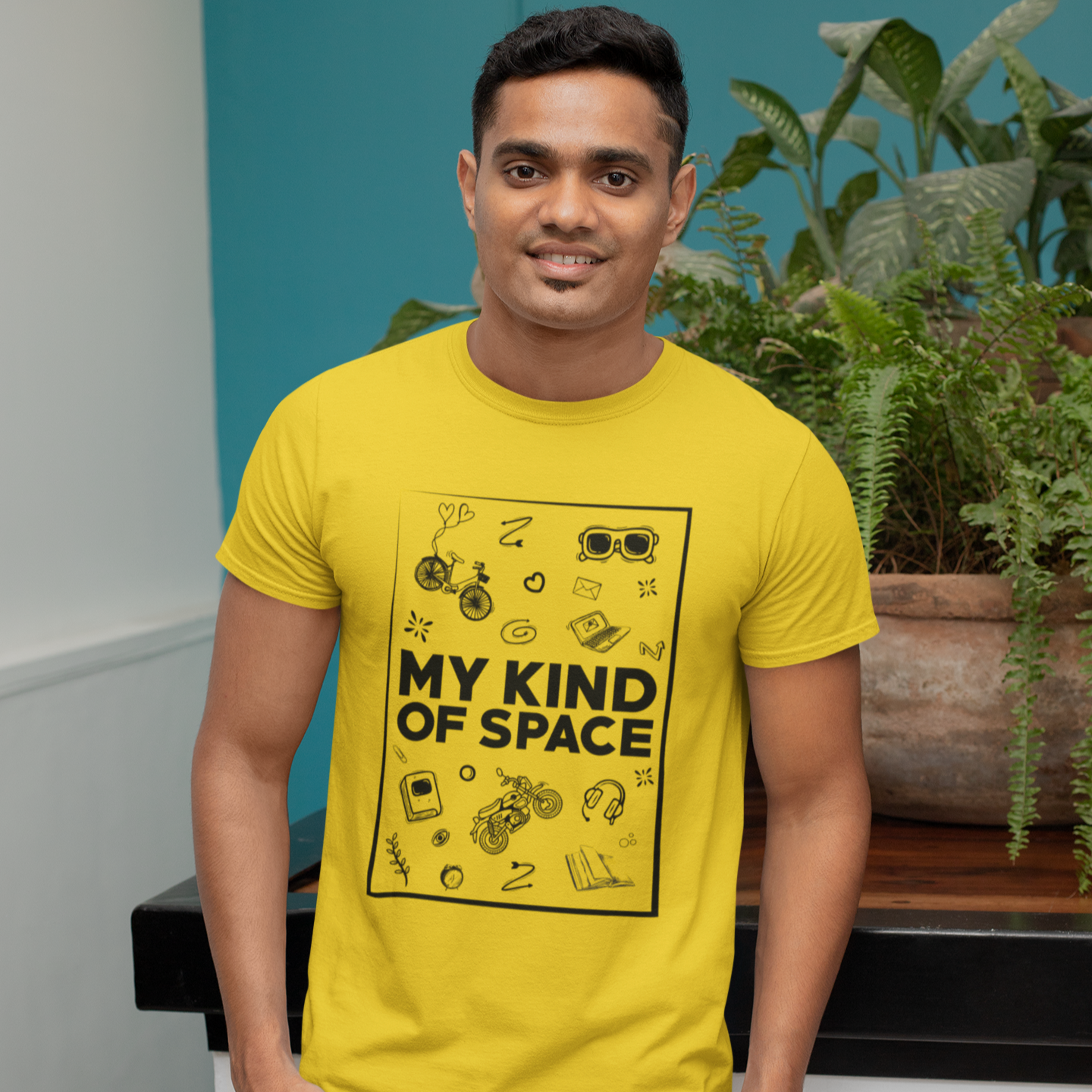MY KIND OF SPACE - Cotton TShirt for men and women