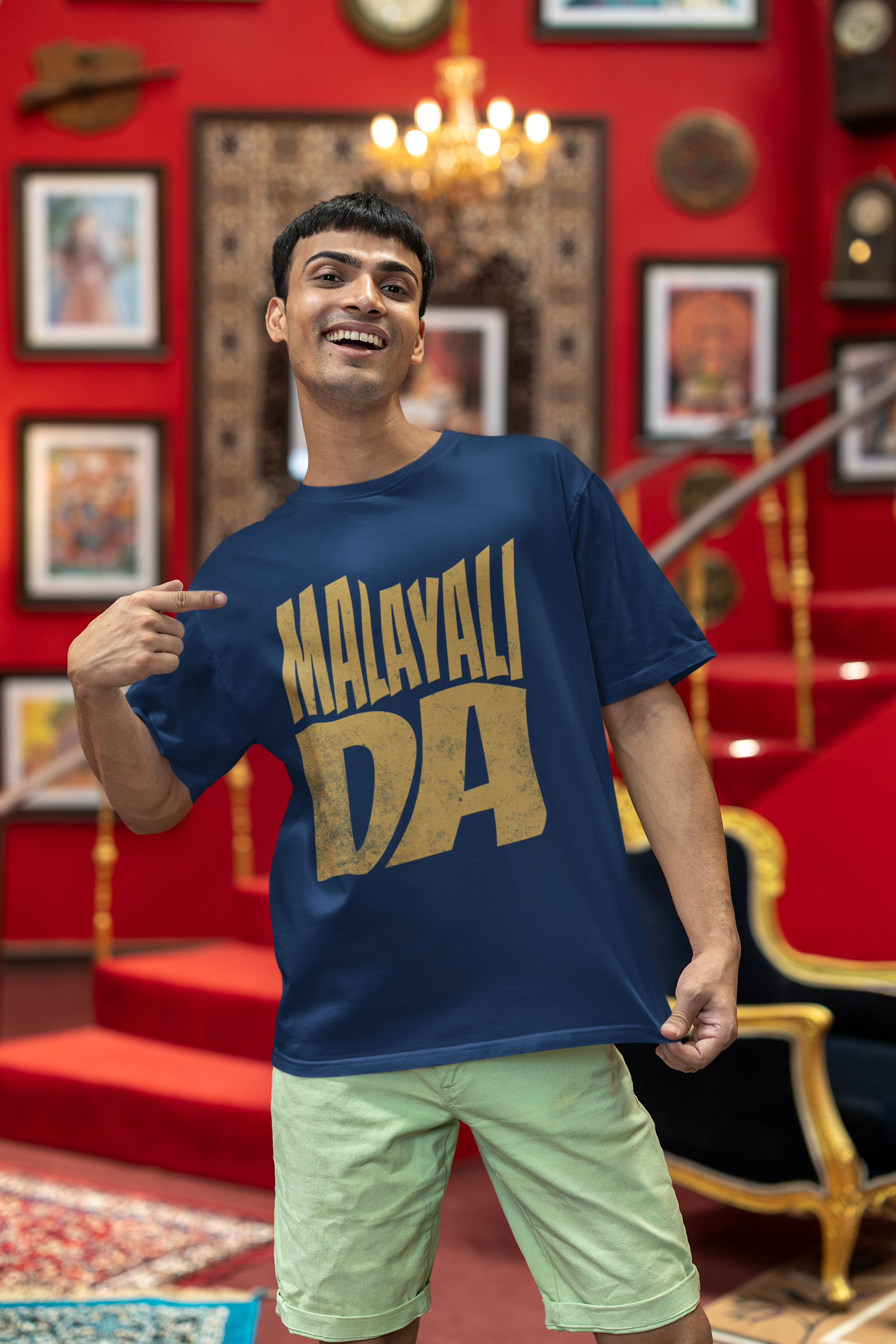 Malayali - Oversized Tee for men and women