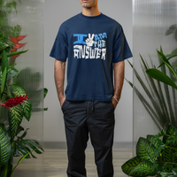Am the answer - Oversized Tee for men and women