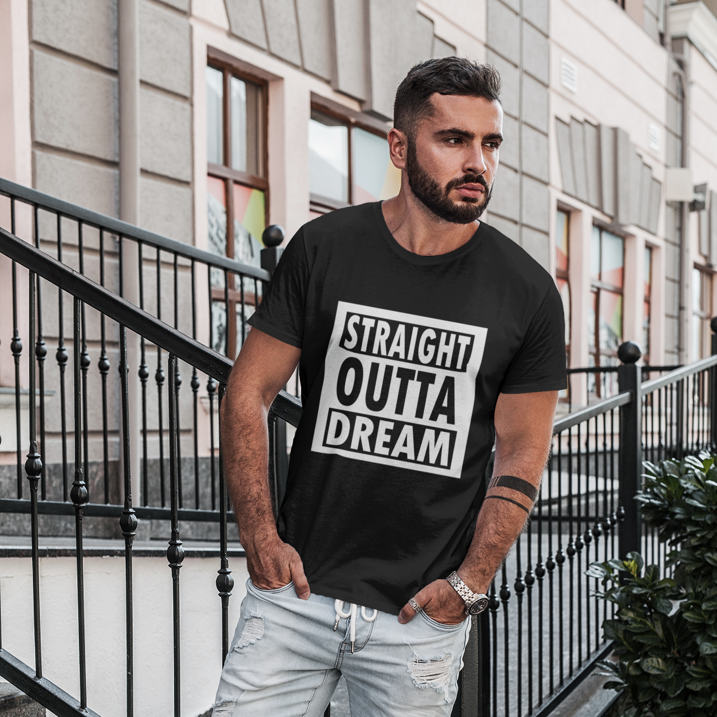 OUTTA DREAM - Cotton TShirt for men and women