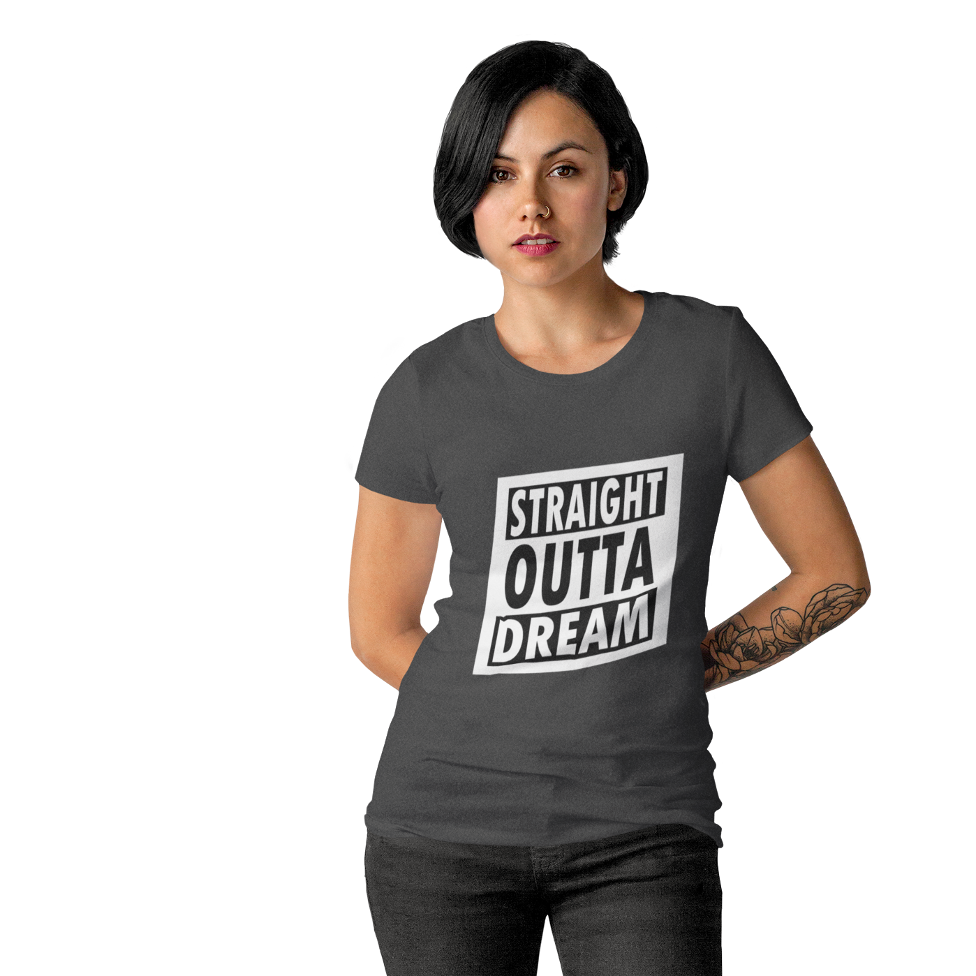 OUTTA DREAM - Cotton TShirt for men and women