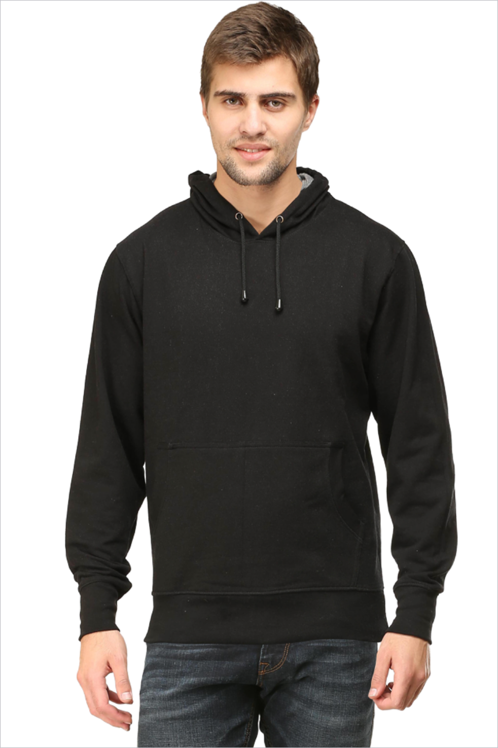 Plain Hoodie - Black
