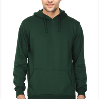 Plain Hoodie - Bottle Green