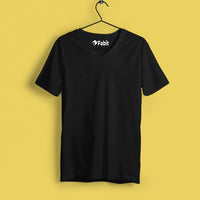 V-Neck T-shirt - Black