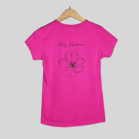Day Dreamer womens tee Pink color