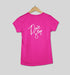 Dont stop womens Tees Pink color