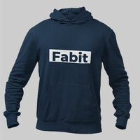 Fabit navy blue hoodie for men and women