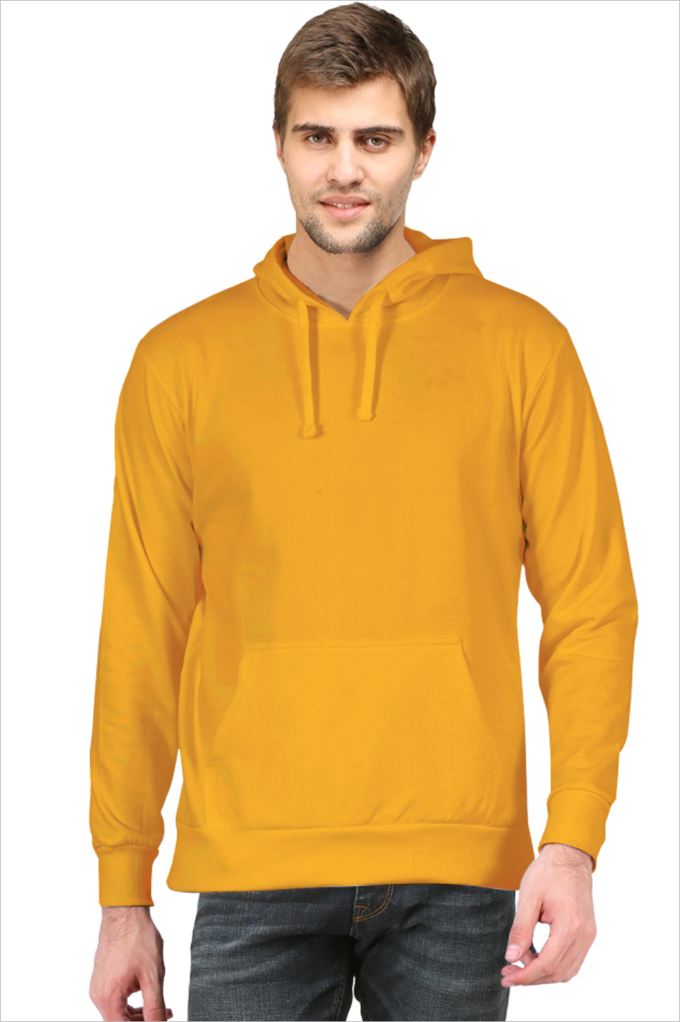 Plain Hoodie - Golden Yellow