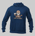 Live in peace Navy blue hoodie for men and women