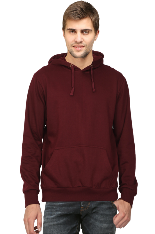 Plain Hoodie - Maroon