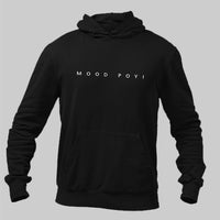 Mood poyi malayali minimal black hoodie for men and women 