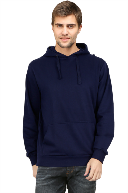 Plain Hoodie - Navy Blue
