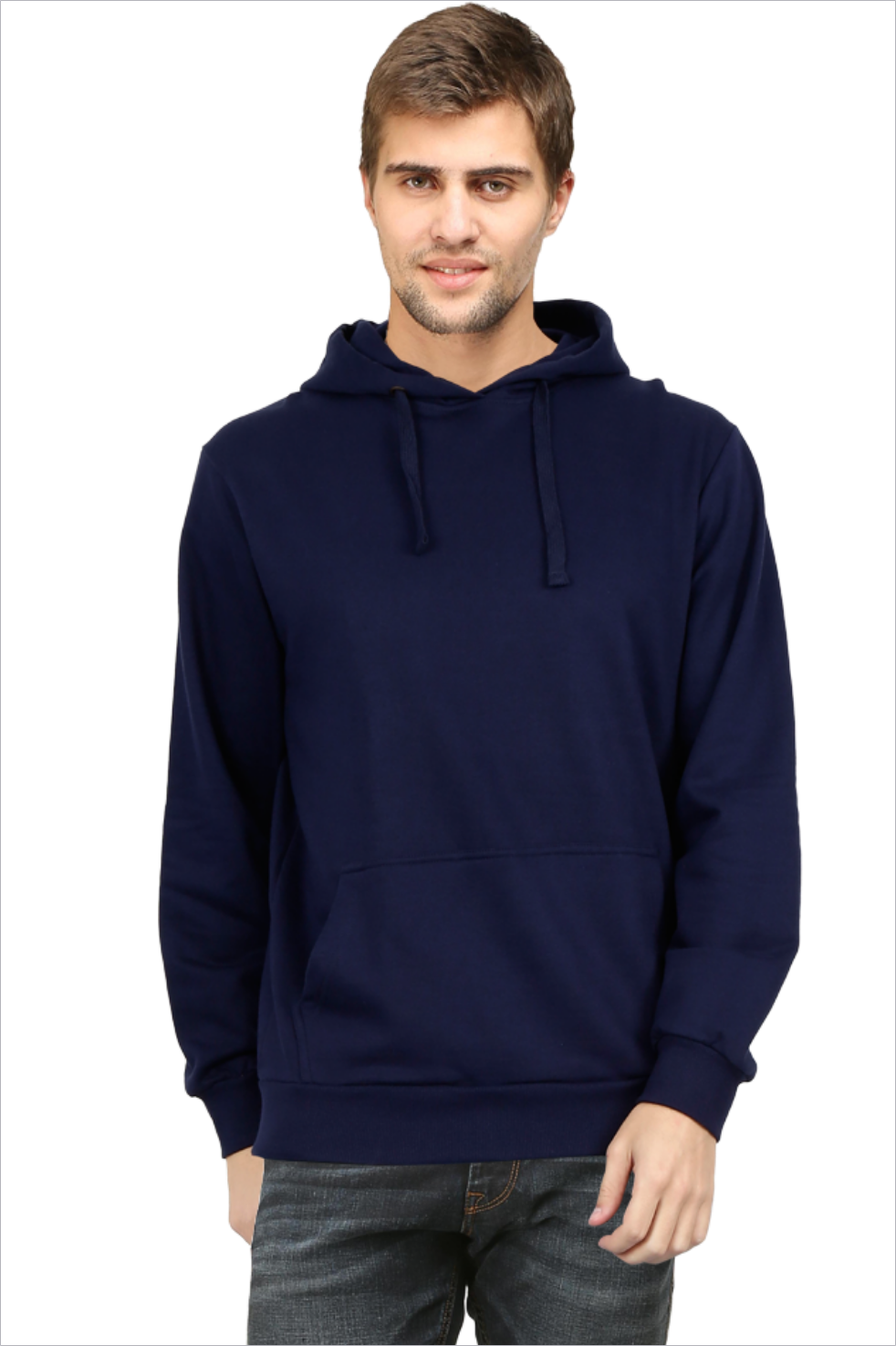 Plain Hoodie - Navy Blue