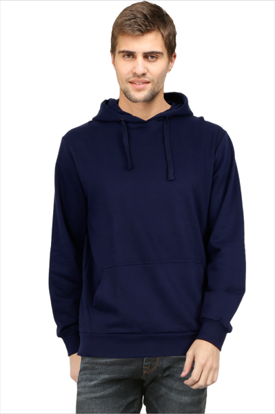 Plain Hoodie - Navy Blue