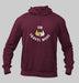 On Travel mode Maroon hoodie for men and women