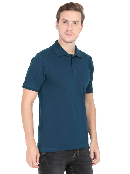 Polo T-shirt - Petrol blue
