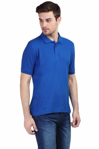 Polo T-shirt - Royal blue