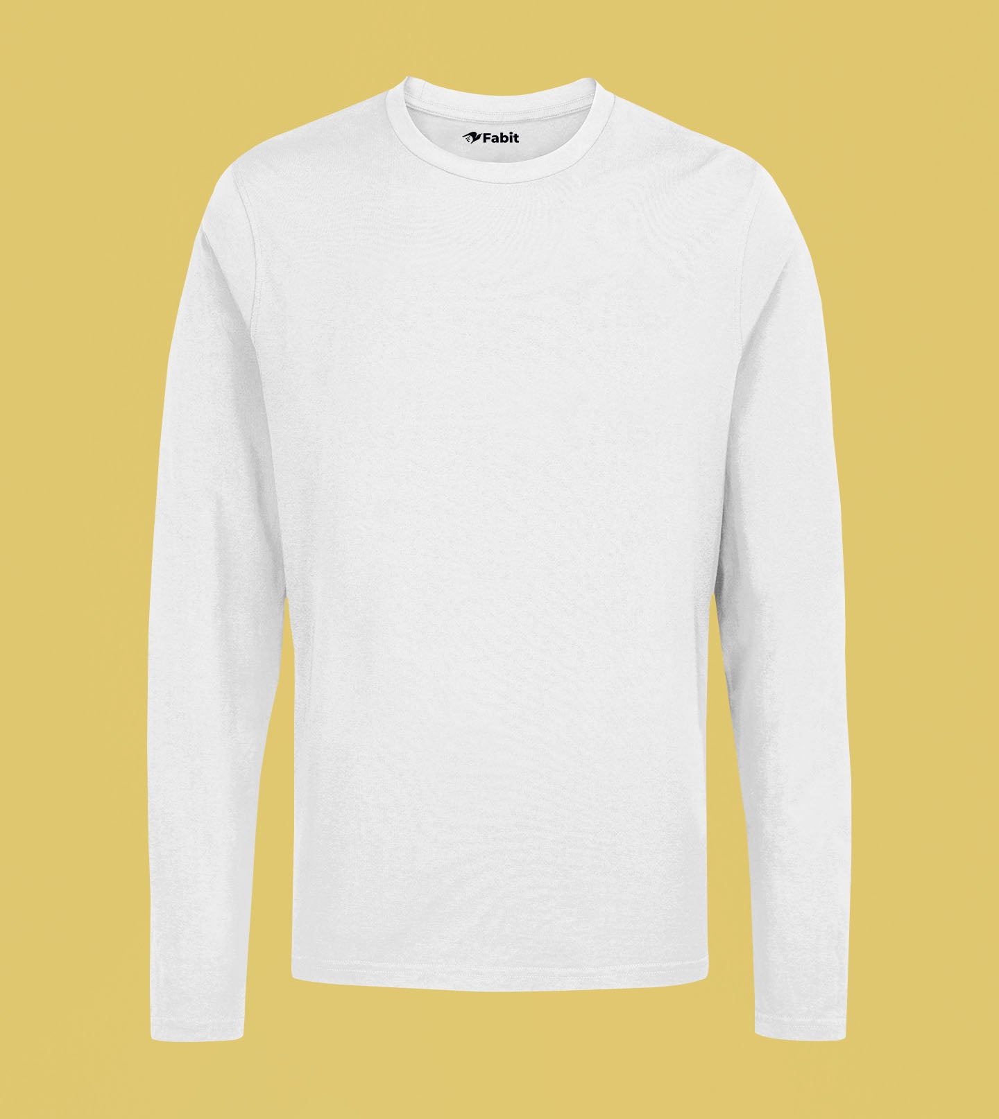 Plain White - Cotton full sleeve TShirt for men and women