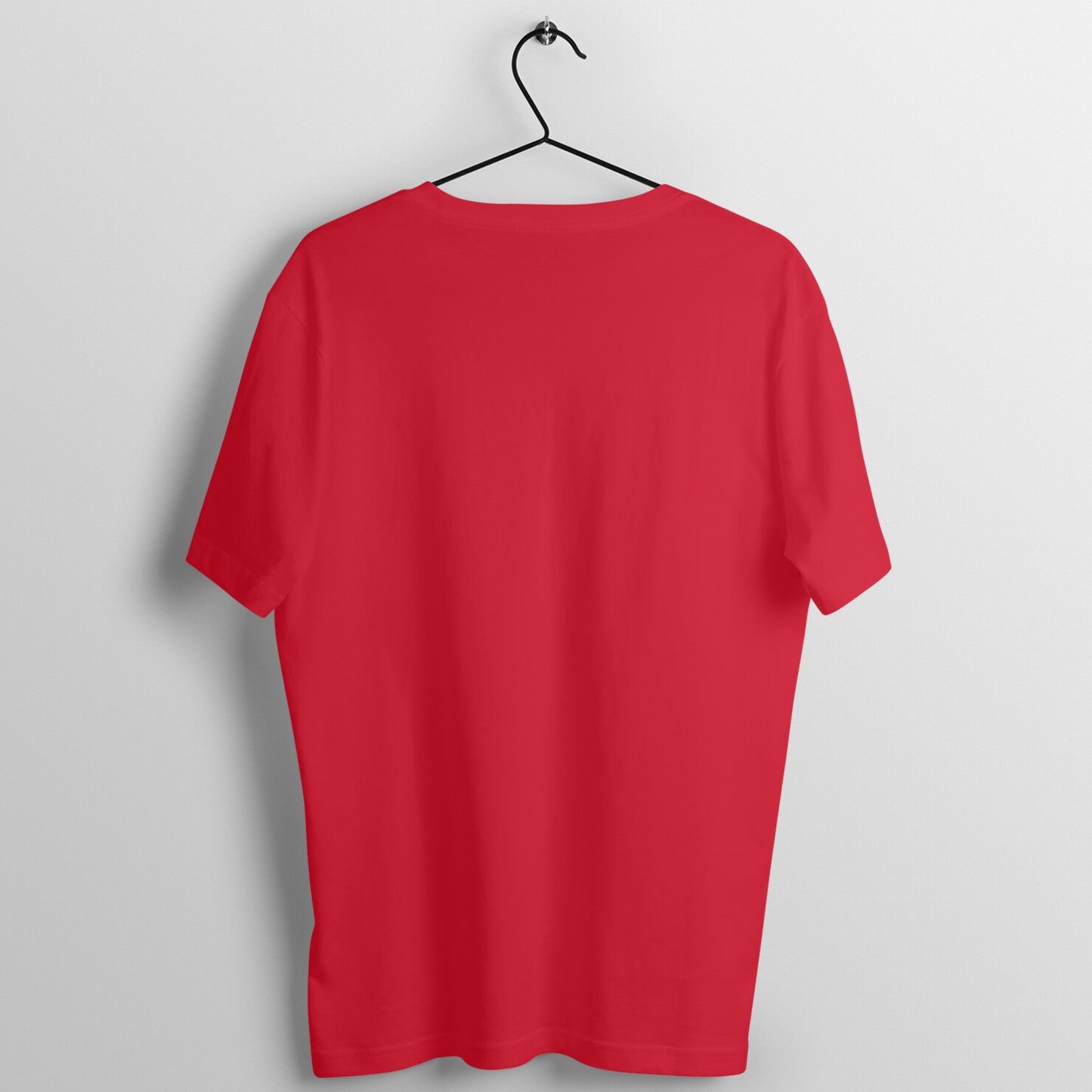Plain pure cotton T Shirt for men and women - Red