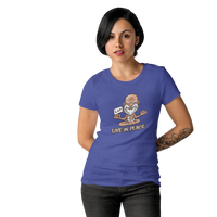 LIVE IN PEACE - Cotton TShirt for men and women