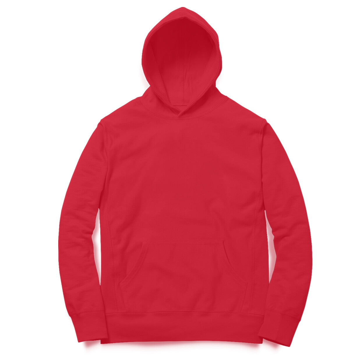 Plain Hoodie - Red