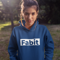 fabit navy blue hoodie for men and women