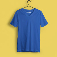 V-Neck T-shirt - Royal blue