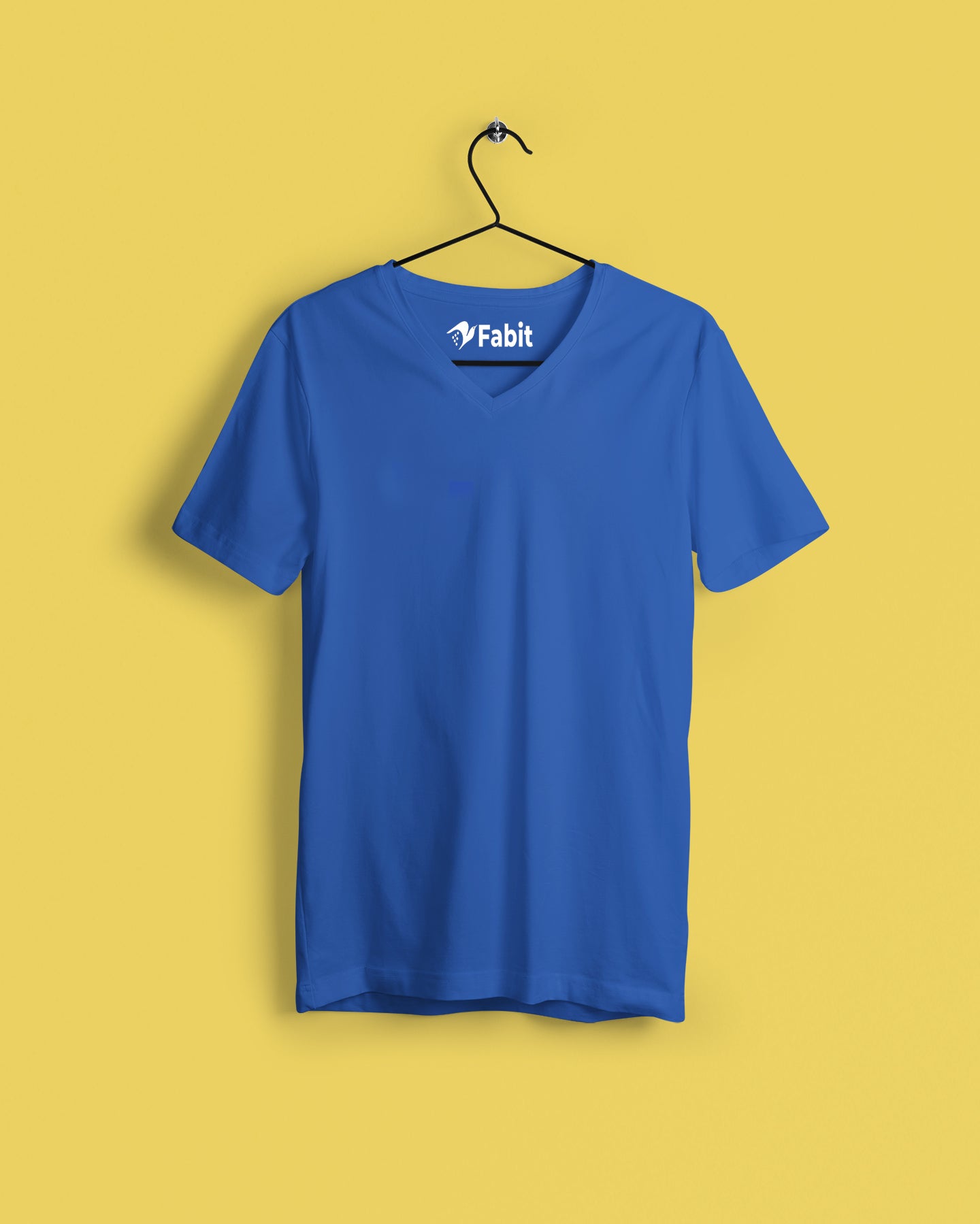 V-Neck T-shirt - Royal blue