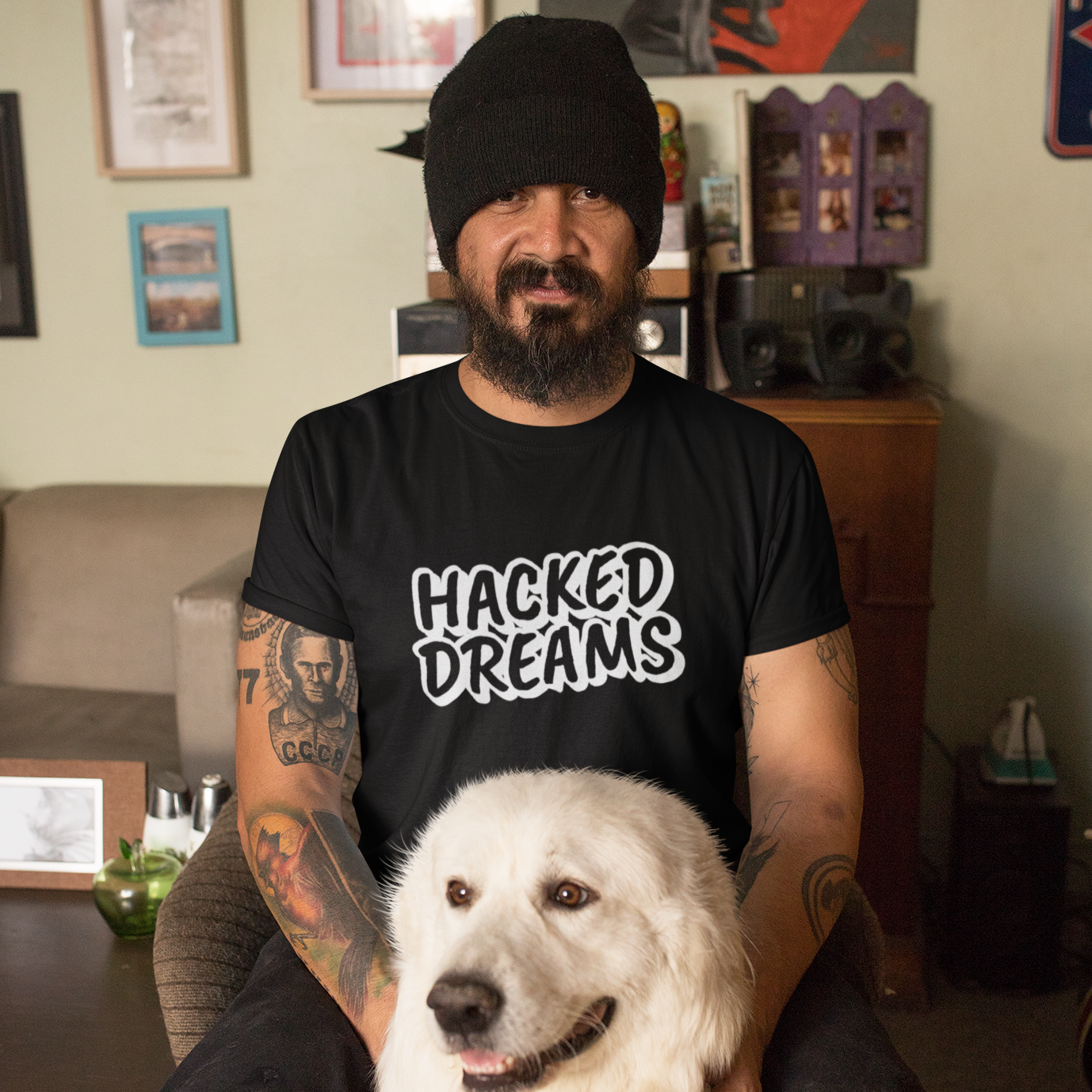 hacked dreams Fabit printed Tshirt