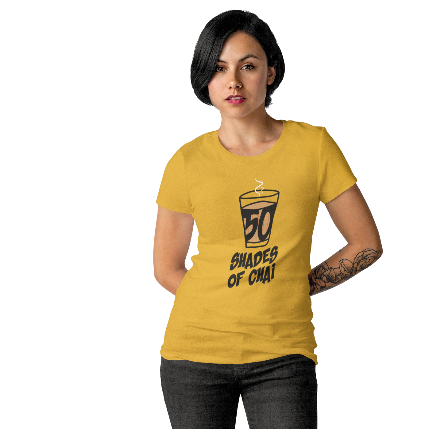 SHADES OF CHAI - Cotton TShirt for men and women