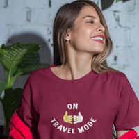 travel mode on Riders Tshirt